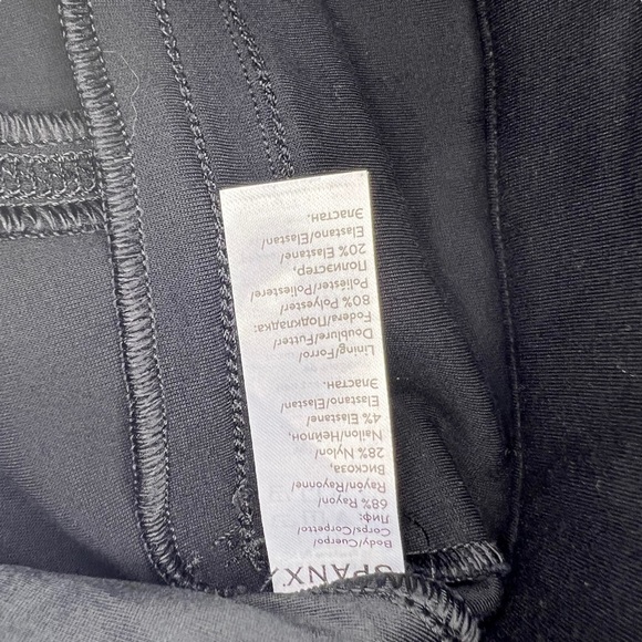 Spanx Black Work Leggings Size Small Petite - Picture 4 of 6